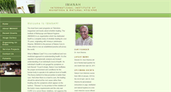 Desktop Screenshot of imanah.com