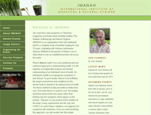 Tablet Screenshot of imanah.com